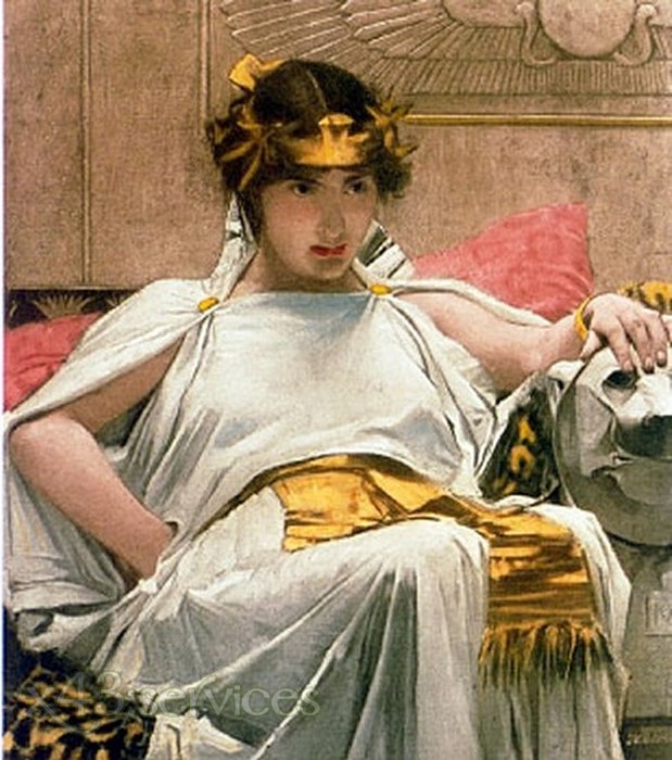 John Waterhouse - Cleopatra